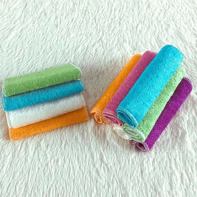 High absorbent multipurpose plant fiber lint-free dish cloth