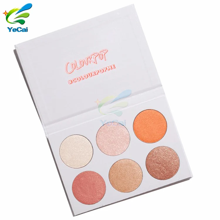  OEM&ODM eco-friendly  private label bulk eyeshadow palette packaging for makeup 