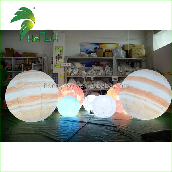 Inflatable led light planet (21)