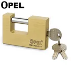 70mm/80mm/90mm Top Security Computer dotted key Rectangular Abus Solid Brass Copper Pad lock for outdoor used armour lock