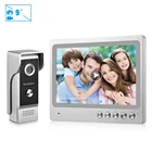 Record Video and Pictures 9 Inch Wired Video Door Phone Home Intercom Security System for Villa