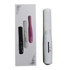 mini cordless hair straightener rechargeable iron USB flat iron wireless hair straightener