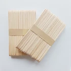 Disposable wooden medical tongue depressor spatula