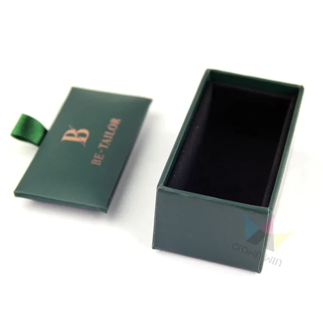 cheap luxury dongguan personalised cufflink gift box