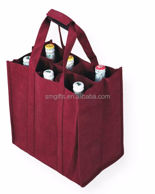 Custom Logo Printed Wine Bag,Promotion Gift Wine Bottle Bag Buy Wine