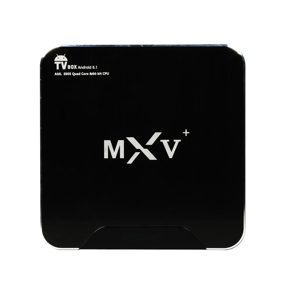 Wholesale Android Smart Tv Set Top Box Mxv+ S905 Android Tv Box Quad Core Android 5.1 Tv Box Mxv Plus