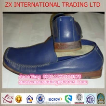 Good quality material used mens shoes second hand shoes