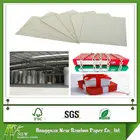 grey paper card board for food packaging