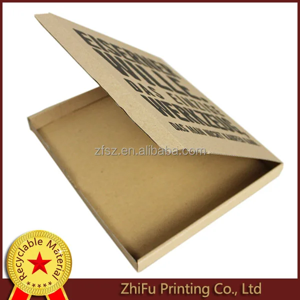 industrial shipping kraft corrugated paper pizza box