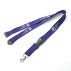 Wholesale Customised Screen Printing Neck Polyester Lanyards