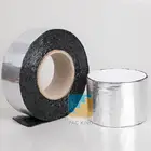 Duct Aluminium Foil Butyl Waterproof Tape , Butyl Rubber Sealant Tape