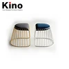 Metal chrome chair/stainless steel plating dining chair stool