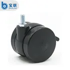BL new-designed 100mm heavy duty nylon double swivel furniture caster wheels