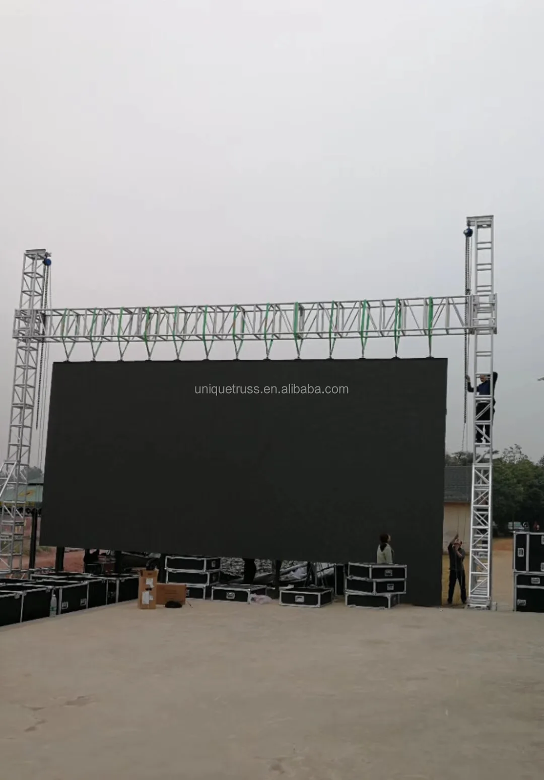 good loading capacity aluminum lighting truss for led truss