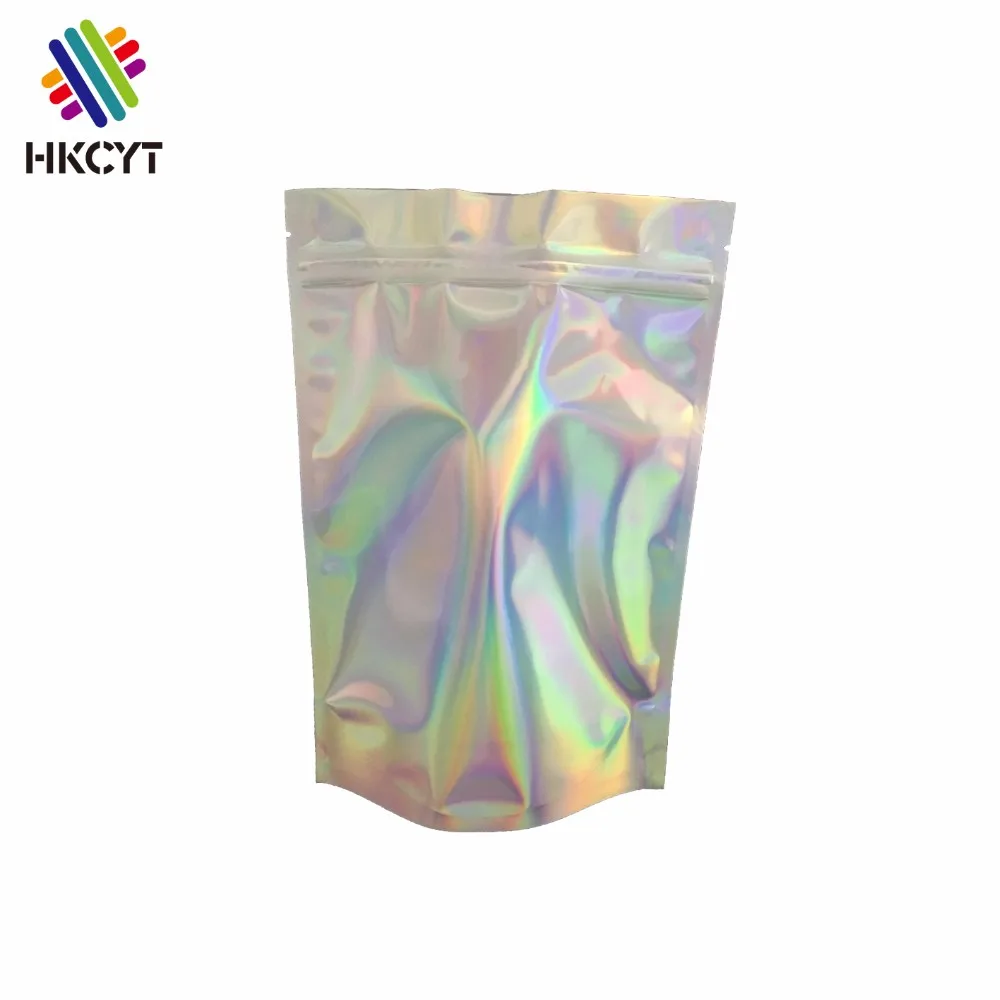 Custom Aluminum Foil Bag With One Side Clear Transparent Aluminium Foil