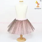 Cheap Kids High Quality Three Gauze Leopard Print Short Tutu Skirts For Girls