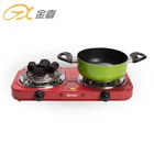 Seven Star Auto-Thermostat 2 Burner Electric Hot Plate Cooker Stove