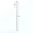ESD 10MM Stainless Steel Wire Clear Nylon Test Tube Brush