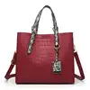 Guangzhou factory price high quality custom bag Women Bags Ladies Handbags Fashion Alligator Crocodile Leather Handbag
