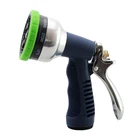 Lower price multi rubber car washer steam long distance waterjet sprayer fog jet garden hose mist water spray nozzles
