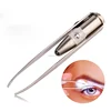 Free Shipping by DHL/FEDEX Stainless Steel LED Eyebrow Tweezers