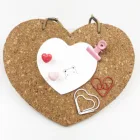 Stationery Set Metal Bulldog Paper Clip Cork Push Pin