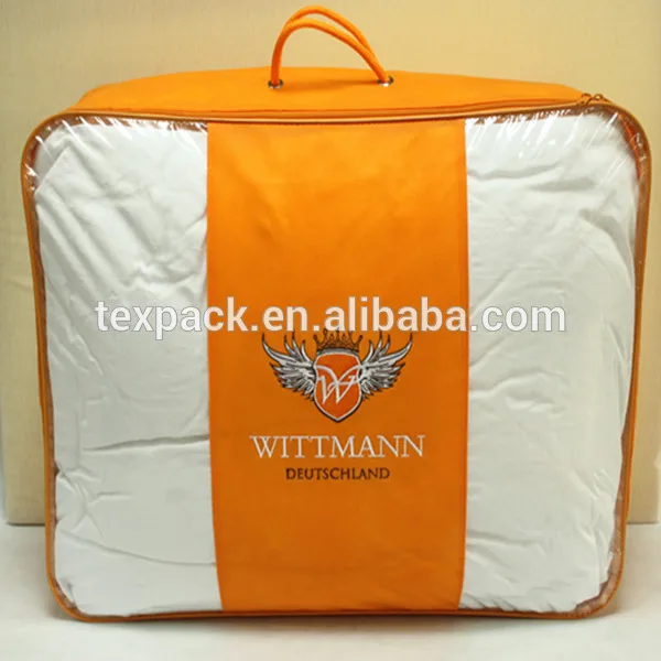 clear pvc plastic zipper bag quilt pillow blanket bedding packaging bags, View PVC bag, TEXPACK ...
