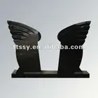 European Style Shanxi Black Granite monument