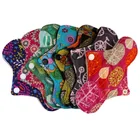 Eco Friendly Washable Women Feminine Bamboo Charcoal Cloth Napkin Pad Reusable Comfort Panty Liner Soft Sanitary Pad