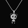Jewelry Custom Pendant Diamond Panda Necklace