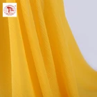 8013 Shaoxing textile custom polyester woven ready crepe crinkle 75d chiffon fabric