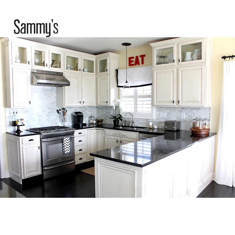 Factory Directly European Style Modular Kitchen Cabinet With