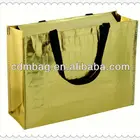 2013 Croco Golden Laser PP non woven shopping bag or promotional bag