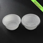 Disposable Round Bowls 700ml Disposable Plastic Noodle Bowls With Cover