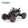 Flytec 9118 1/18 2.4G 4WD Alloy Off Road RC Climbing Car Black Remote Control Toy For Boy