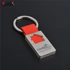 Metal with Lanyard Keychain Custom Logo