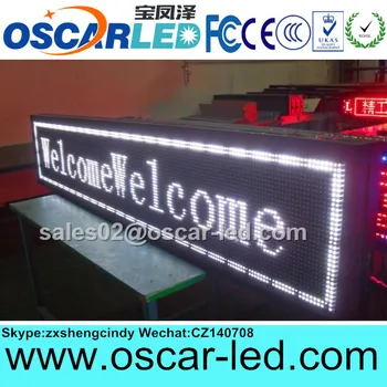 P10 Indoor led display/outdoor led display usb variable message sign