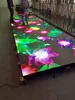 p6.25 waterproof interactive stage led video dance floor tiles LED display for disco Interactive sensitive led dance floor