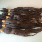 Factory price russian hair bulk blonde