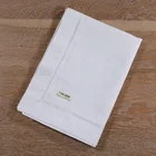 TC002: Table Linen white handmade drawn thread work embroidery table cloth