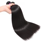 Wholesale 10A Grade Mink Brazilian Straight Human Hair Weave Bundles With Closure 100% Human Hair Extension