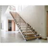 china interior wood stairs/wood stair design/stairs grill design