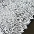 Wholesale300*150cm tulle french eyelash lace fabric for wedding dress