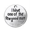 Round message I have one of the few good men pendant&charms jewelry