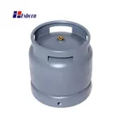 ISO 4706 12.5kg portable lpg propane gas cylinder for ghana market