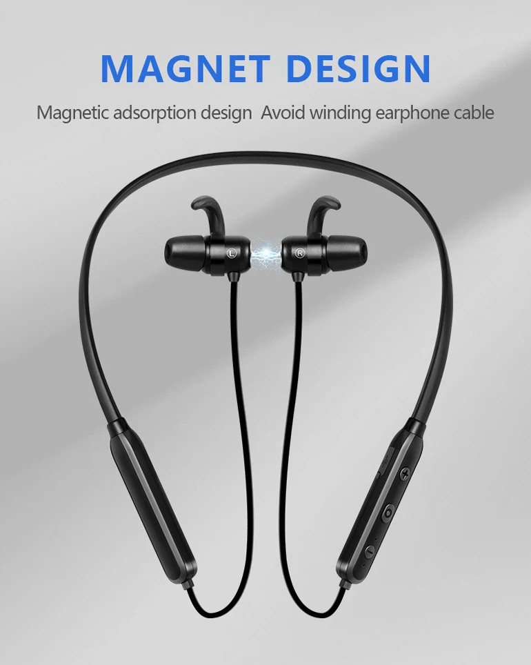 Best Selling Earphone & Headphone Wireless Sports Running In-ear Earphone Blue tooth Headset For Laptop - ANKUX.COM