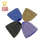 2019 custom embroidered logo 100% wool winter beanie knitted hats