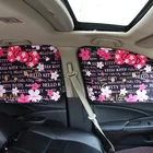 car window advertising screencar magnetic car window curtain