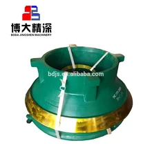 Telsmith 38SBS 44SBS 52SBS concave and mantle spare wear parts for cone crusher