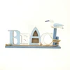 beach style standing wood home decor wood letter
